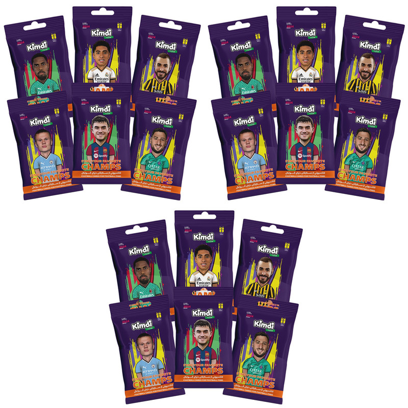 اسباب بازی شانسی کیمدی مدل چمپس بسته 18 عددی